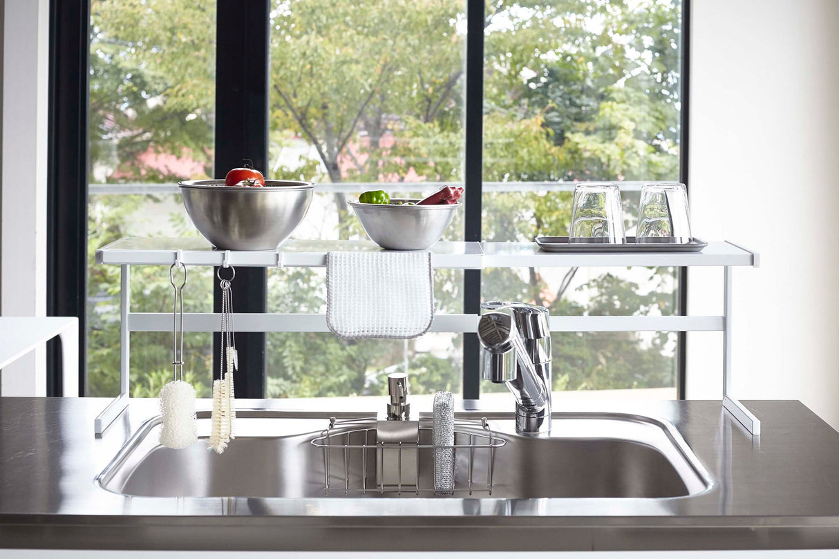Expandable Countertop Shelf - Steel from Yamazaki Home