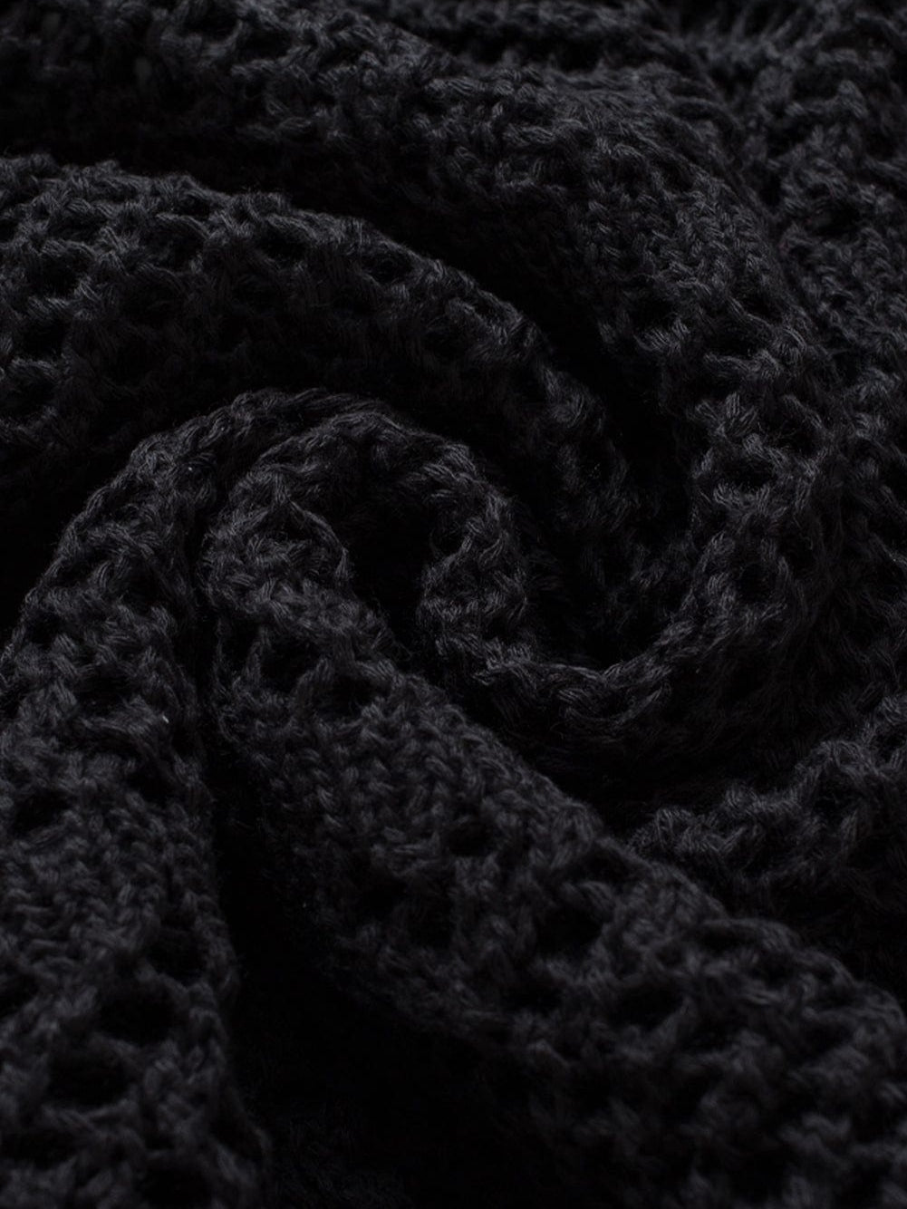 Black Crochet Blouse from MsDressly