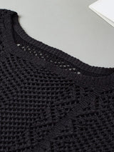 Black Crochet Blouse from MsDressly