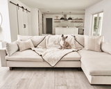 PupProtector™ Summer Short Fur Waterproof Throw Blanket - Polar White from Paw.com