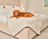PupProtector™ Summer Short Fur Waterproof Throw Blanket - Polar White from Paw.com