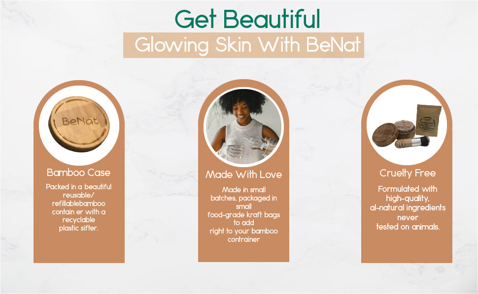 Translucent Loose Powder Set from BeNat
