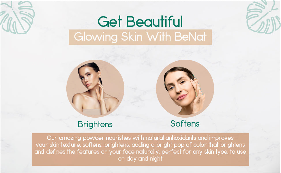 Translucent Loose Powder Set from BeNat