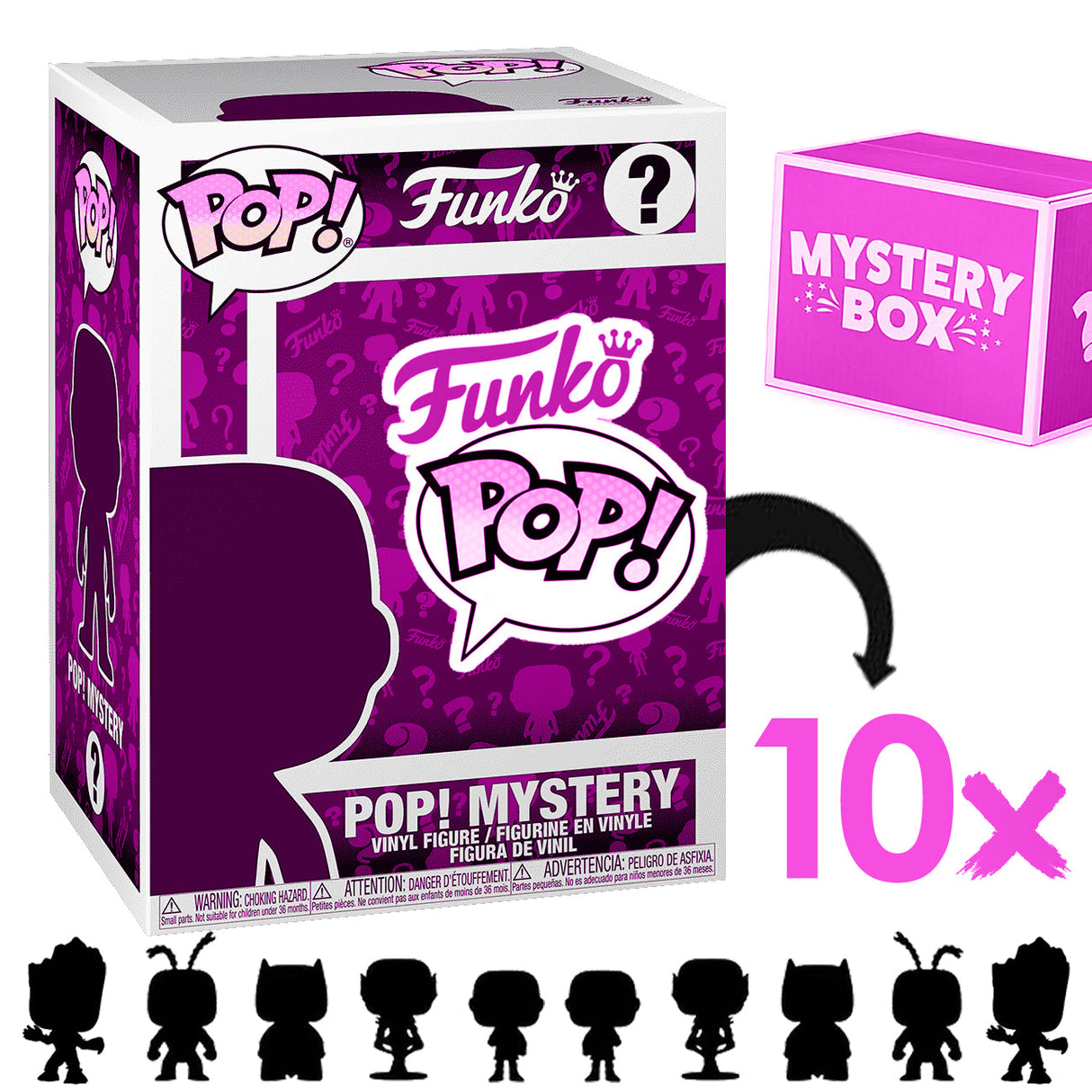 Funko Pop 10x Mystery Box Starter Kit | Wholesale Bulk Vinyl Figures | Perfect for Retail Resellers from PETEZ POP WHOLESALE