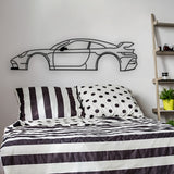 Porsche 911 GT3 RS Car Silhouette from VITAHOME DESIGN LLC