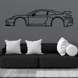 Porsche 911 GT3 RS Car Silhouette from VITAHOME DESIGN LLC