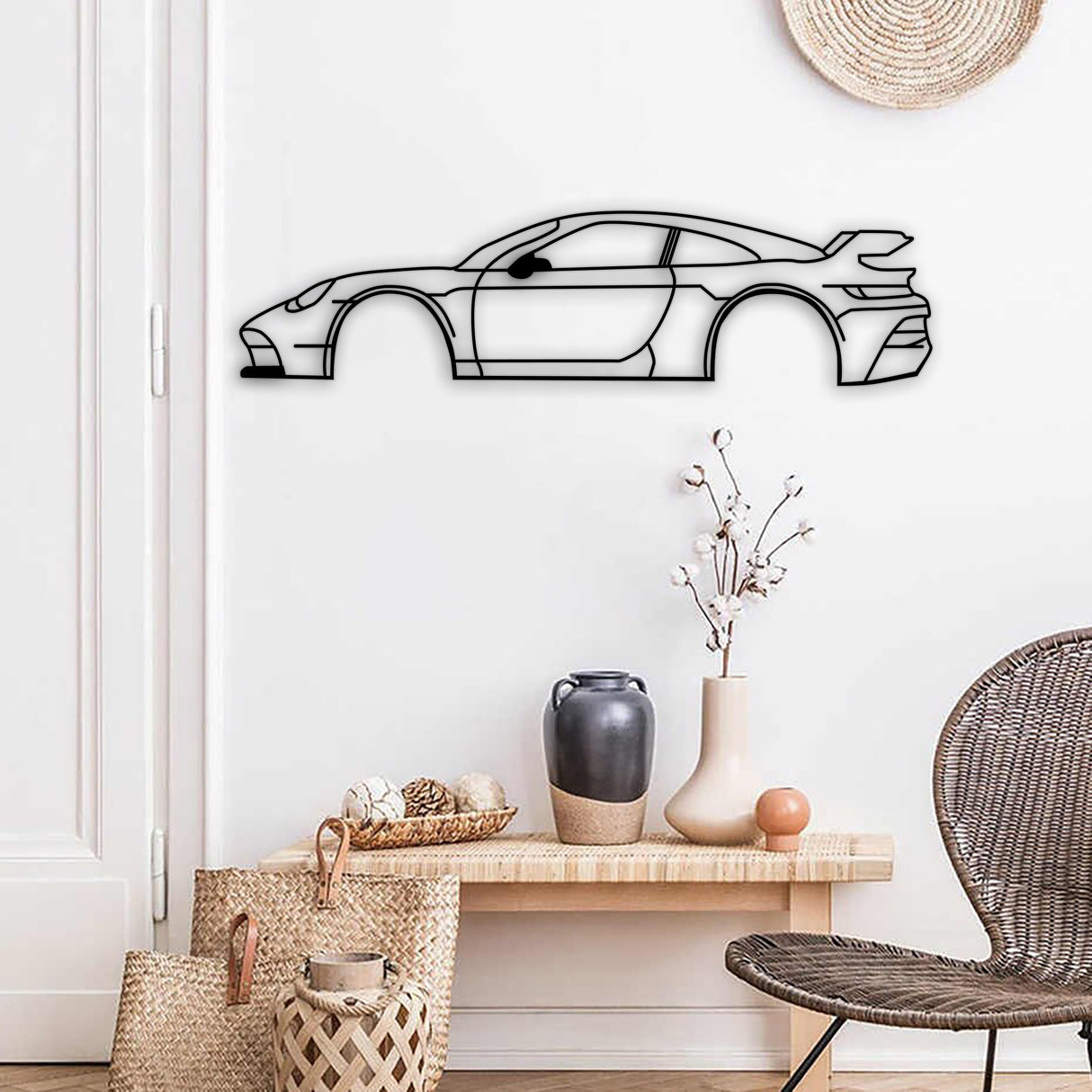 Porsche 911 GT3 RS Car Silhouette from VITAHOME DESIGN LLC