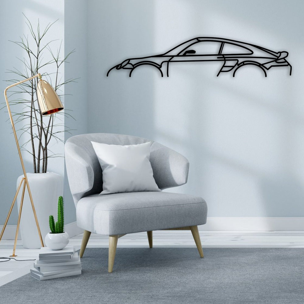 Porsche 911 Turbo S 997 Car Silhouette from VITAHOME DESIGN LLC