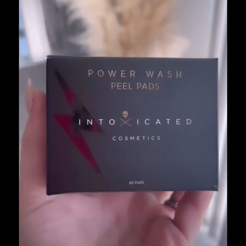 Power Wash Peel Pads from Intoxicated Cosmetics
