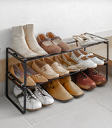 Stackable Shoe Rack (7" H)  - Steel from Yamazaki Home