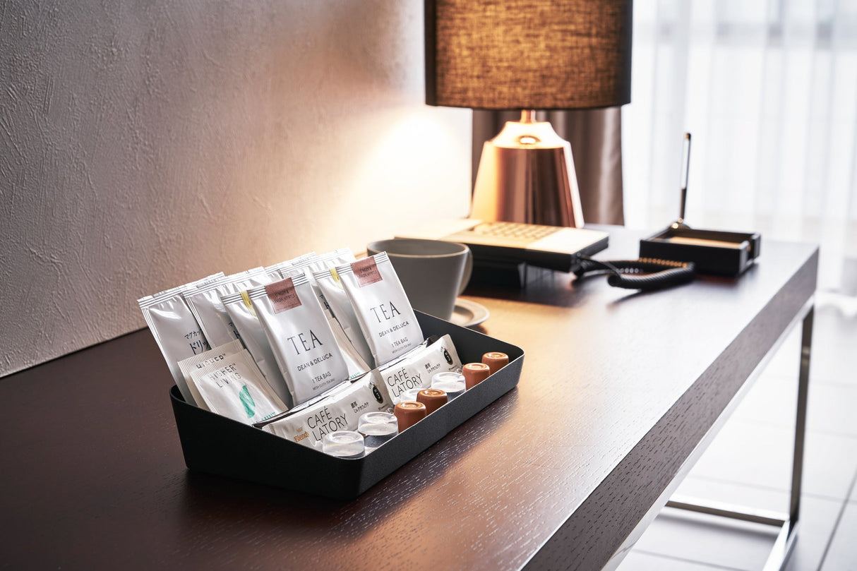 Vanity Tray - Angled - Two Sizes - Steel from Yamazaki Home