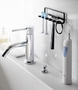 Traceless Adhesive Toothbrush Holder - Steel from Yamazaki Home
