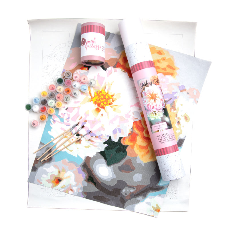 Darling Dahlia From Pink Picasso Kits