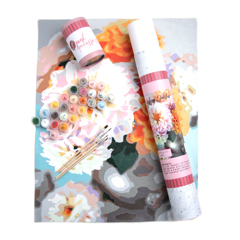 Darling Dahlia From Pink Picasso Kits