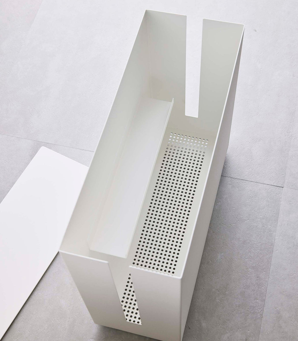 Rolling Cable Management Box - Steel from Yamazaki Home