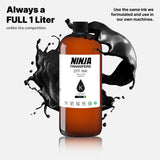 Premium DTF Ink 1 Liter from Ninja Transfers