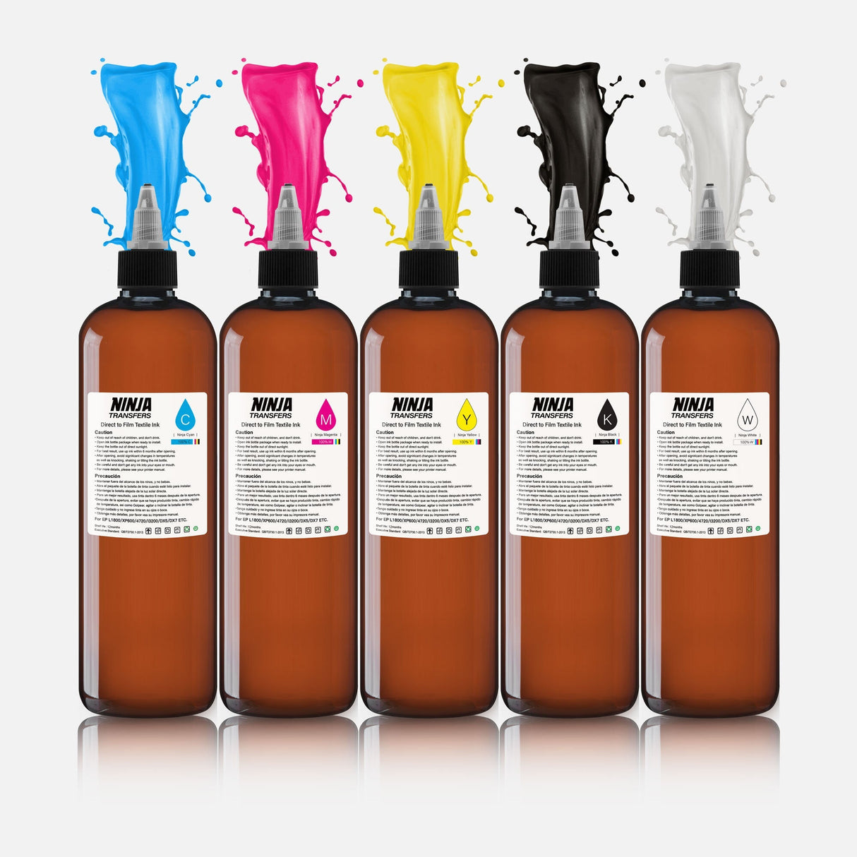 Premium DTF Ink 500mL from Ninja Transfers