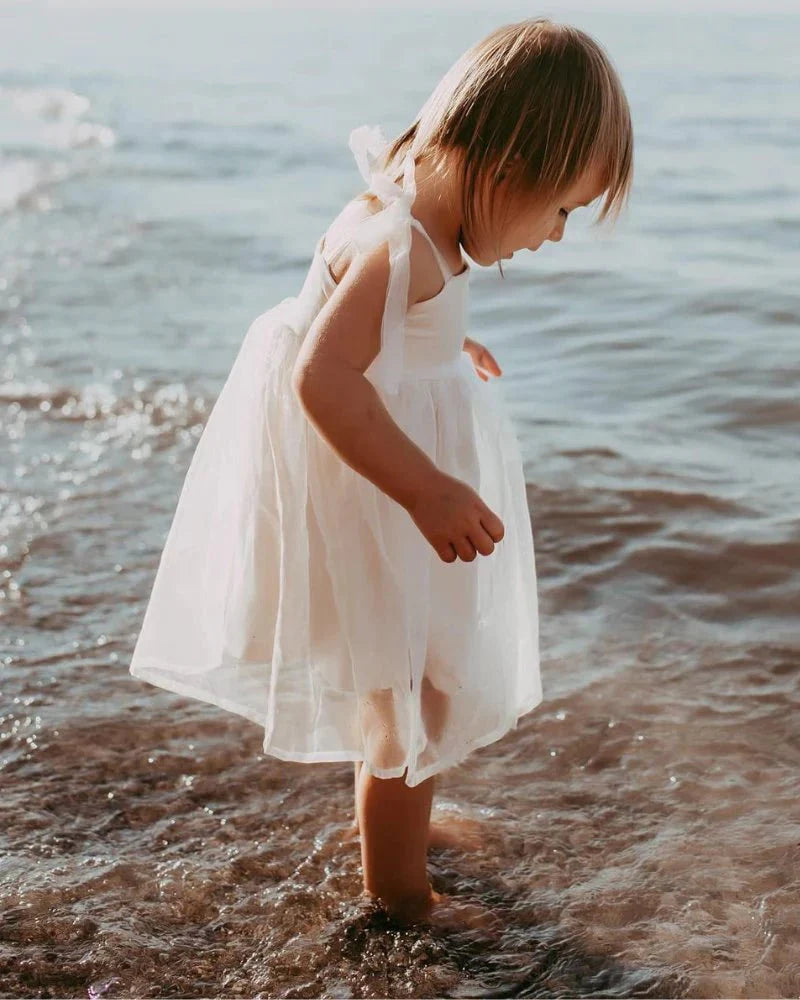 Corrin Tulle Dress - Ivory from Bailey's Blossoms