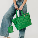 Presley Puffer Quilted Tote Bag With Pouch from Pretty Simple