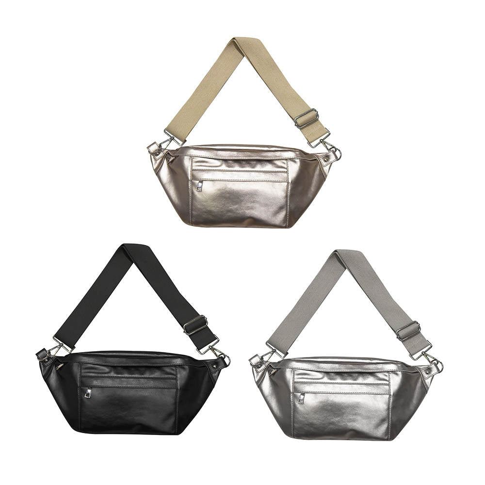 Marley Metallic Oversized Bum Bag from Pretty Simple