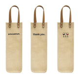 Gifted Canvas Reusable Wine Tote from Pretty Simple
