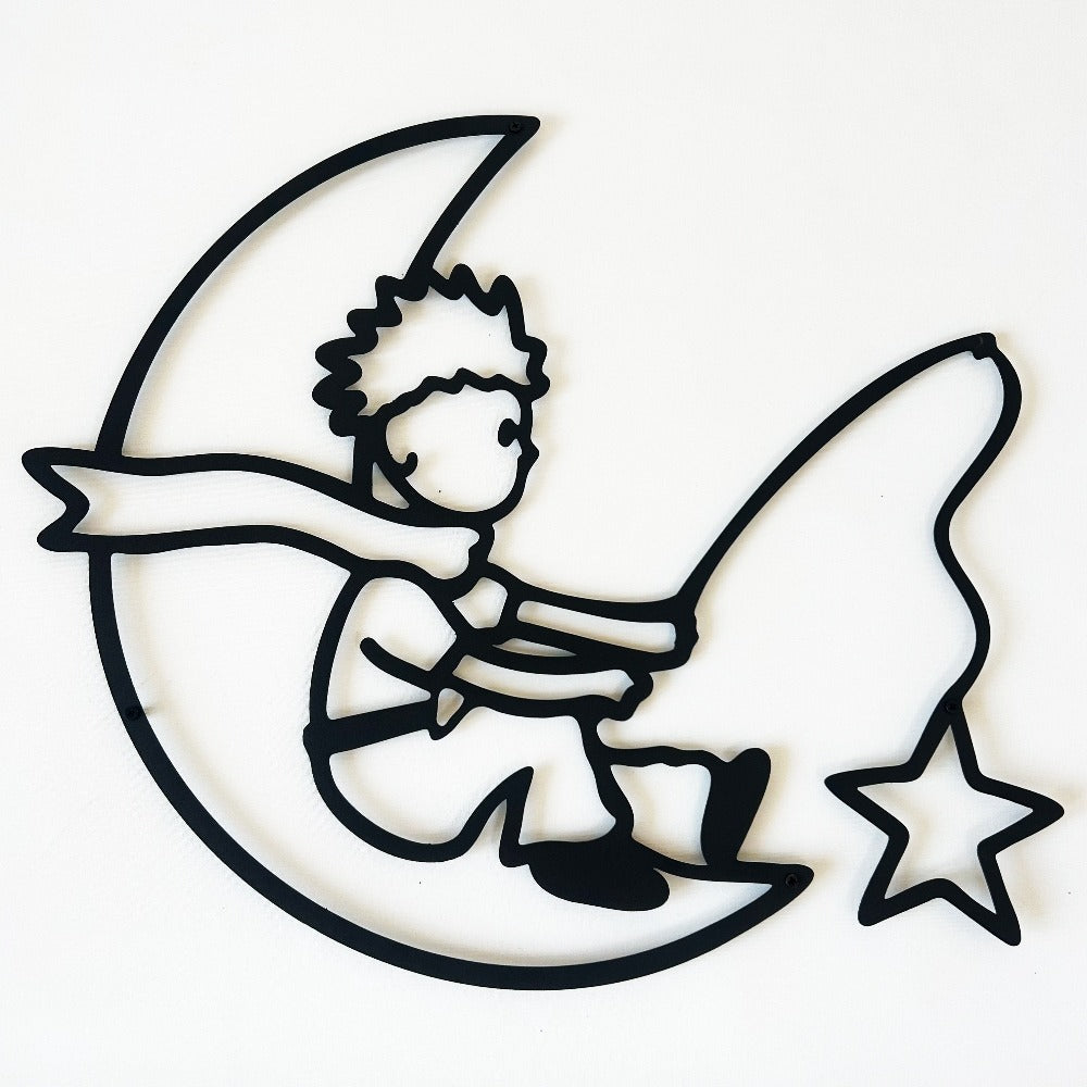 Prince Moon Wall Art from VITAHOME DESIGN LLC