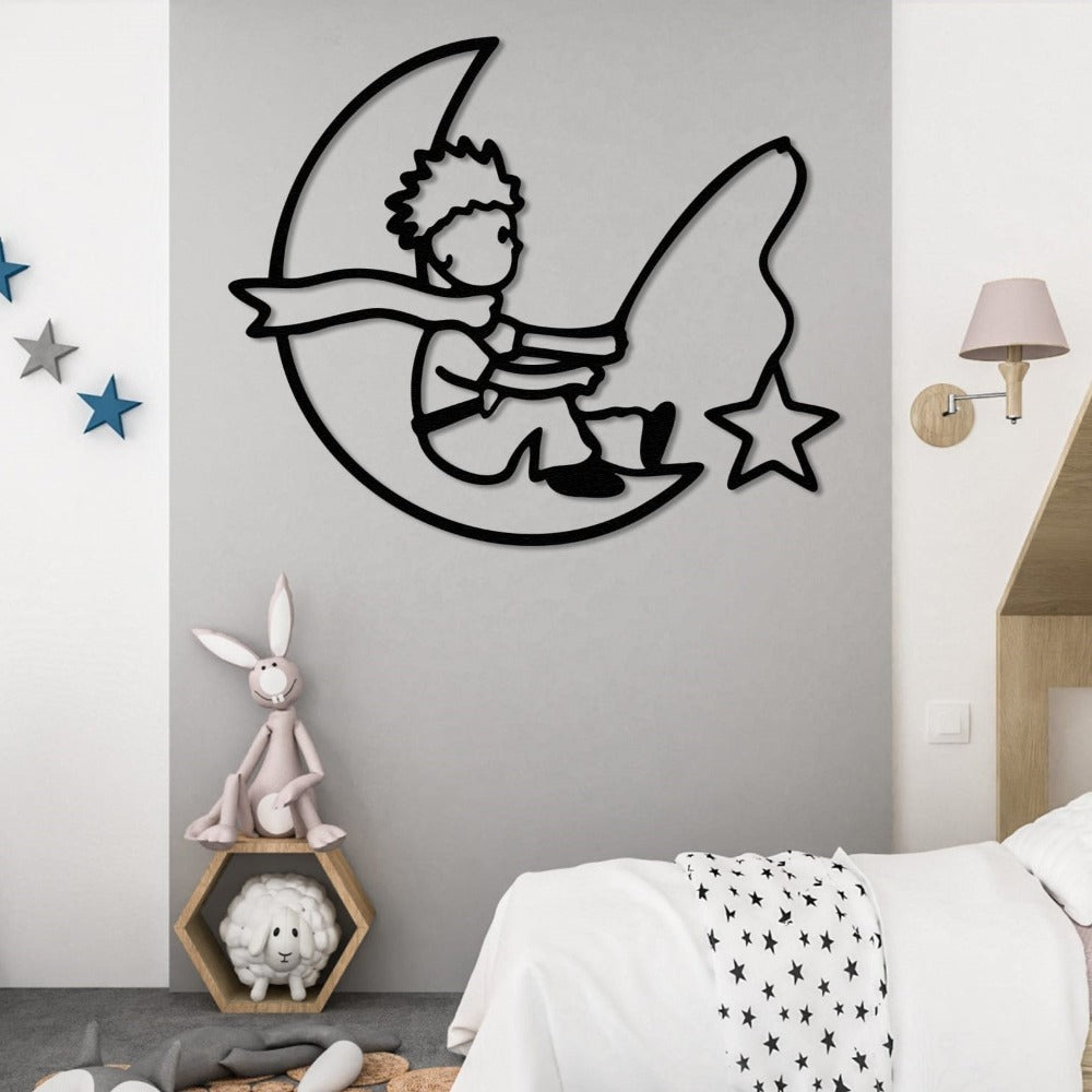 Prince Moon Wall Art from VITAHOME DESIGN LLC