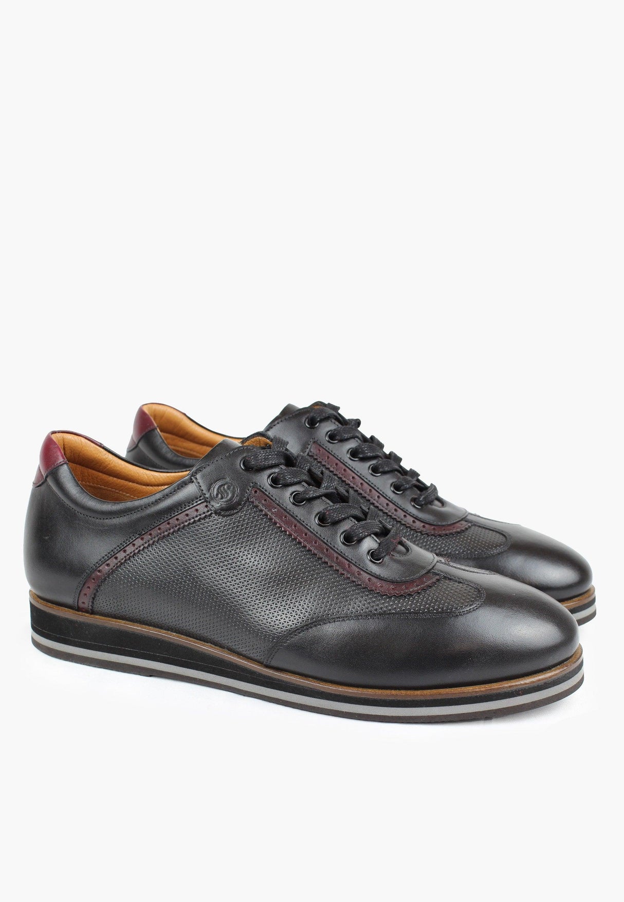 Princeton Sneaker Black from SEPOL Shoes