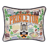 Princeton University Collegiate Embroidered Pillow by CatStudio from Quirks!