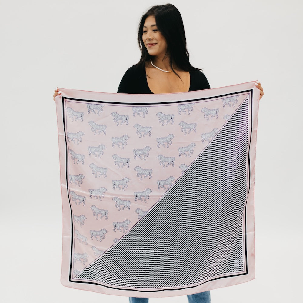 Printed Equestrian Hair Scarf from Pretty Simple