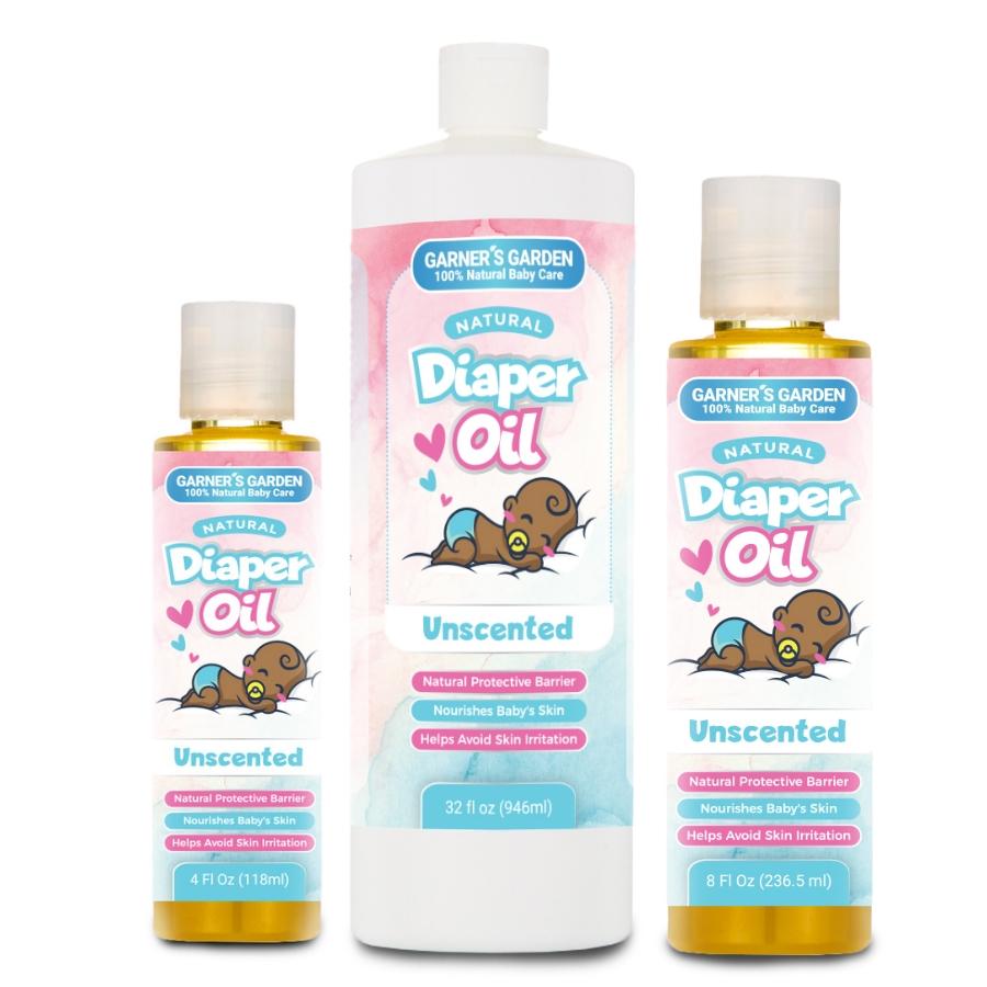 Diaper Oil | Natural from Garner's Garden