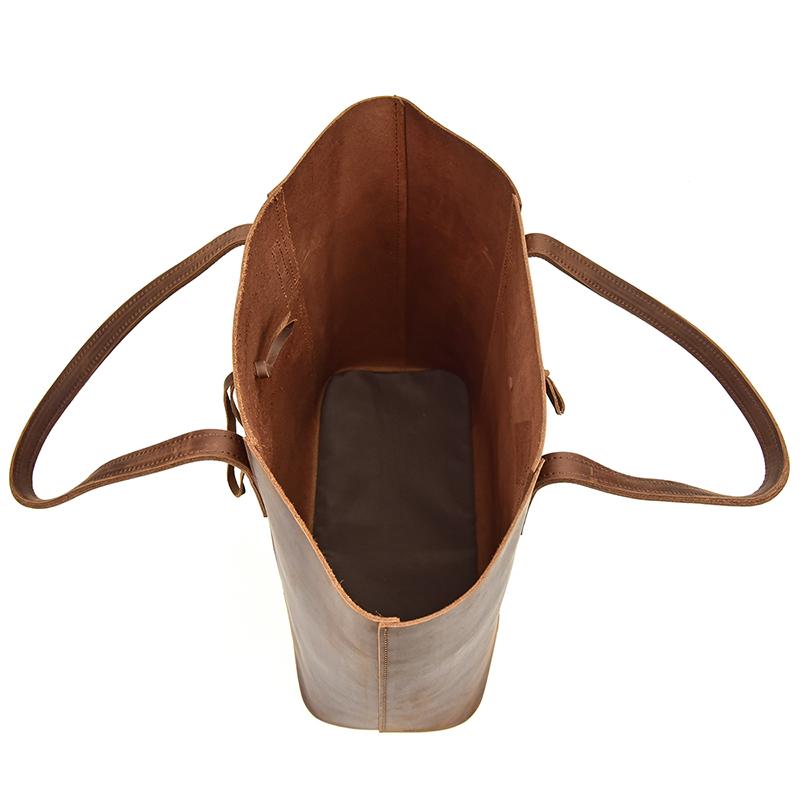 The Taavi Tote | Handcrafted Leather Tote Bag from STEEL HORSE LEATHER