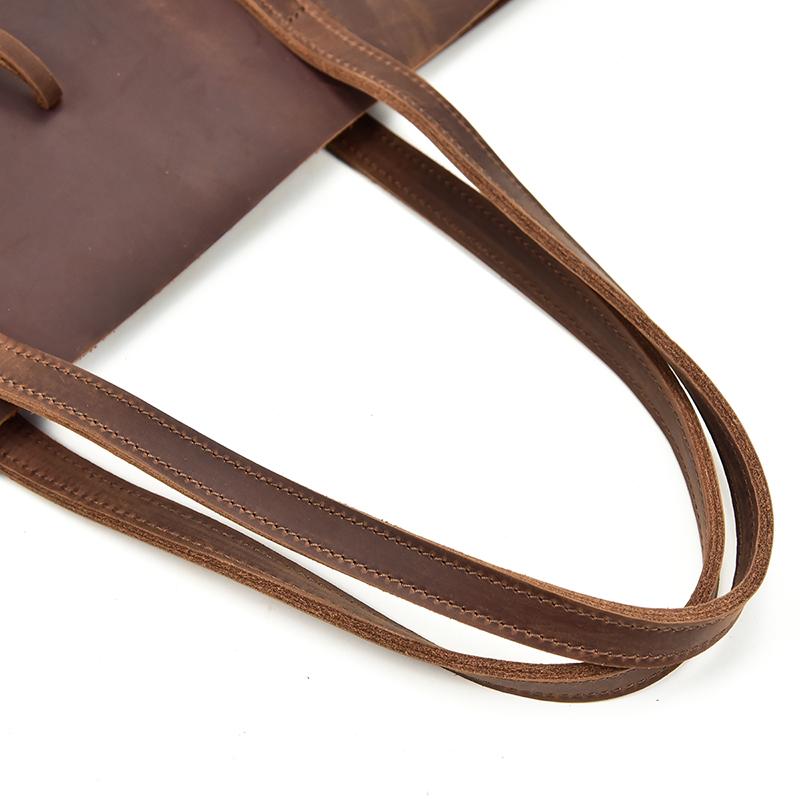 The Taavi Tote | Handcrafted Leather Tote Bag from STEEL HORSE LEATHER