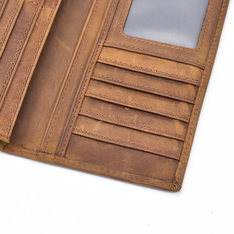 The Pathfinder Bifold Wallet | Genuine Leather Pocket Book from STEEL HORSE LEATHER