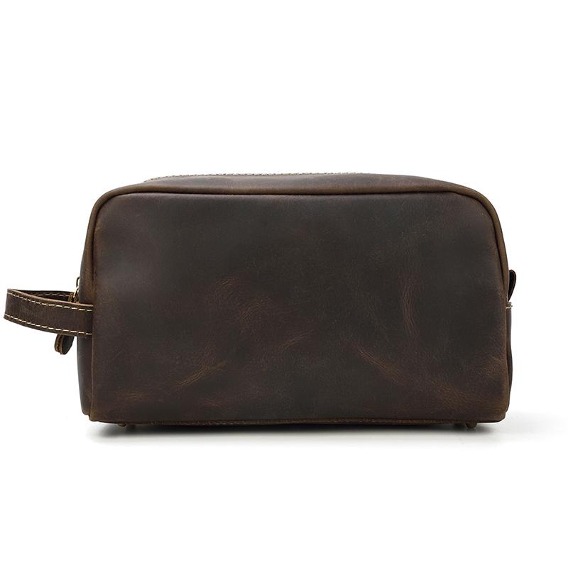The Wanderer Toiletry Bag | Genuine Leather Toiletry Bag from STEEL HORSE LEATHER