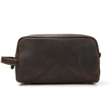 The Wanderer Toiletry Bag | Genuine Leather Toiletry Bag from STEEL HORSE LEATHER