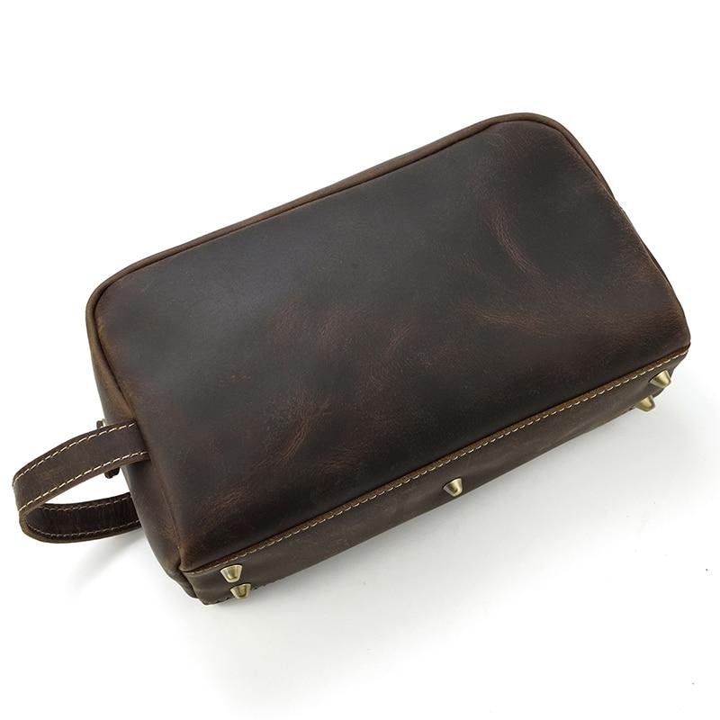 The Wanderer Toiletry Bag | Genuine Leather Toiletry Bag from STEEL HORSE LEATHER