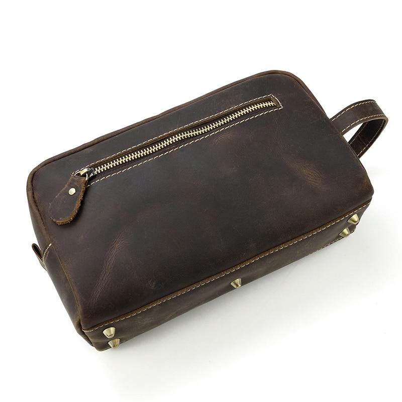 The Wanderer Toiletry Bag | Genuine Leather Toiletry Bag from STEEL HORSE LEATHER