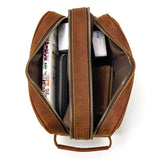 The Nomad Toiletry Bag | Genuine Leather Travel Toiletry Bag from STEEL HORSE LEATHER
