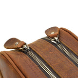 The Nomad Toiletry Bag | Genuine Leather Travel Toiletry Bag from STEEL HORSE LEATHER