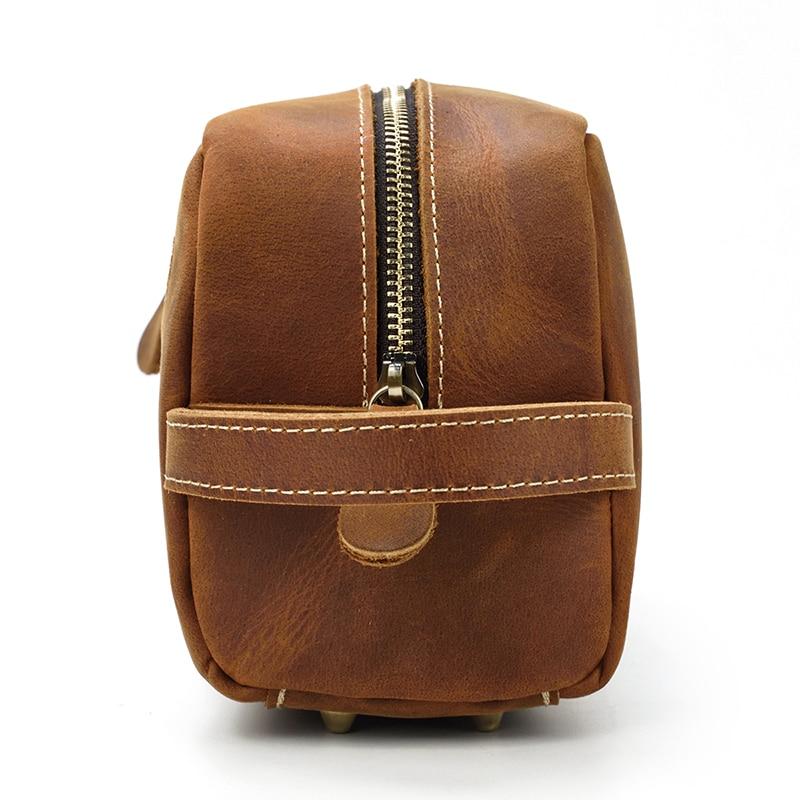 The Wanderer Toiletry Bag | Genuine Leather Toiletry Bag from STEEL HORSE LEATHER