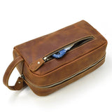 The Wanderer Toiletry Bag | Genuine Leather Toiletry Bag from STEEL HORSE LEATHER