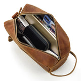 The Wanderer Toiletry Bag | Genuine Leather Toiletry Bag from STEEL HORSE LEATHER