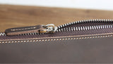 The Pallavi | Handmade Leather Pencil Case - Leather Makeup Bag from STEEL HORSE LEATHER