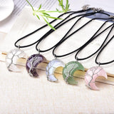TREE OF LIFE CRESCENT NECKLACE from Ashlen