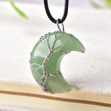 TREE OF LIFE CRESCENT NECKLACE from Ashlen