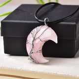 TREE OF LIFE CRESCENT NECKLACE from Ashlen