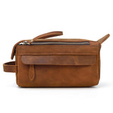 Dado Leather Dopp Kit | Handmade Leather Toiletry Bag from STEEL HORSE LEATHER