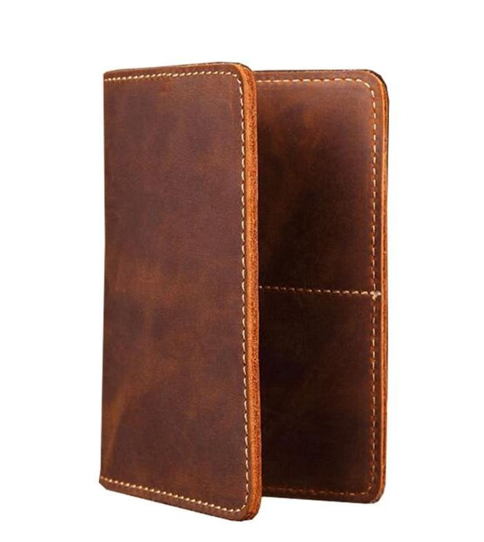 Priam Handmade Leather Passport Cover from STEEL HORSE LEATHER
