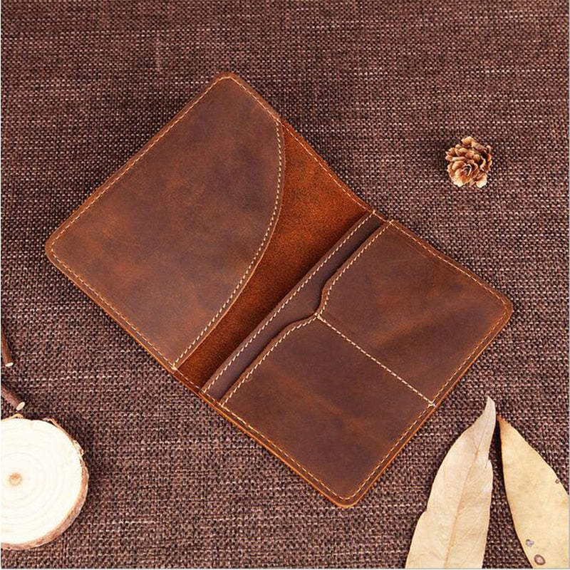 Priam Handmade Leather Passport Cover from STEEL HORSE LEATHER